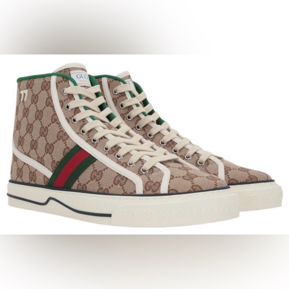 Gucci Tennis 1977 High Sneaker size 13 - Picture 1 of 8